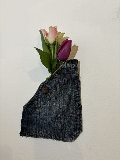 Pochette fleur naturelle 1