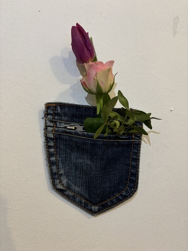 Pochette fleur naturelle 2